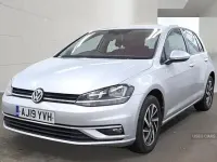 Used VW Golf VII Match 115 HP (84 kW) 2019 Silver Hatchback