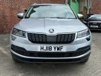 Gebraucht Skoda Karoq SE L 150 PS (110 kW) 2018 Silber SUV