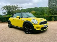 Used Mini Cooper S Cabriolet 2009 Yellow Cabriolet