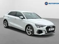 Used Audi A3 S-Line 2023 White Sedan