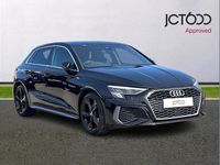 Used Audi A3 S-Line 147 HP (108 kW) 2020 Black Sedan