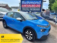 Used Citroën C3 Feel 82 HP (60 kW) 2017 Blue Hatchback