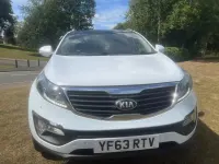 Used Kia Sportage 181 HP (133 kW) 2013 White SUV