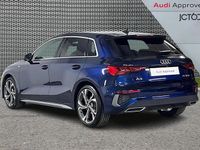 Used Audi A3 S-Line 147 HP (108 kW) 2024 Blue Hatchback