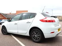 Used Renault Mégane III 110 HP (80 kW) 2014 White Hatchback
