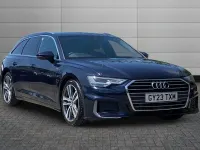 Used Audi A6 S-Line 201 HP (147 kW) 2023 Blue Estate