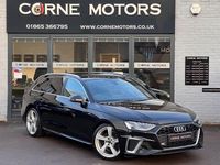 Used Audi A4 S-Line 163 HP (119 kW) 2021 Black Estate