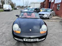 Used Porsche Boxster 217 HP (159 kW) 2000 Black Cabriolet
