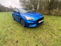 Usado Ford Focus ST-Line X 120 HP (88 kW) 2019 Azul Citadino