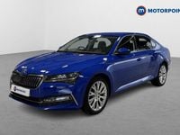 Used Skoda Superb SE L 2021 Blue Hatchback