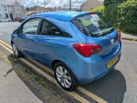 Used Vauxhall Corsa 90 HP (66 kW) 2018 Blue Hatchback