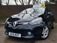 Used Renault Clio Dynamique 75 HP (55 kW) 2016 Black Hatchback