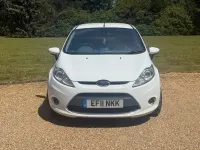 Used Ford Fiesta Titanium 2011 White Hatchback