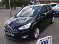 Usado Ford C-MAX Titanium 125 HP (91 kW) 2017 Preto Monovolume
