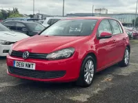 Used VW Golf VI Match 2011 Red Hatchback