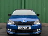 Used Skoda Fabia Monte Carlo 109 HP (80 kW) 2017 Blue Estate