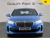 Begagnad BMW 118 M Sport 2023 Blå Halvkombi