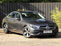 Used Mercedes C200 204 HP (150 kW) 2022 Metallic paintwork graphite grey Sedan