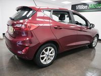 Used Ford Fiesta Zetec 100 HP (73 kW) 2018 Red Hatchback