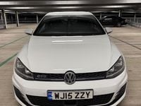 Used VW Golf VII GTD 184 HP (135 kW) 2015 White Hatchback
