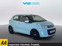 Used Citroën C1 Feel 82 HP (60 kW) 2018 Green Hatchback