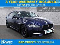 Used Jaguar XF R-Sport 180 HP (132 kW) 2016 Blue Sedan