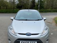 Used Ford Fiesta Zetec 2009 Silver Hatchback