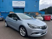 Used Vauxhall Astra SRi 110 HP (80 kW) 2017 Silver Hatchback