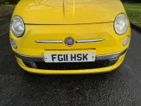 Occasion Fiat 500 Lounge 69 ch (50 kW) 2011 Jaune Citadine