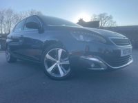 Used Peugeot 308 Allure 130 HP (95 kW) 2017 Blue Hatchback
