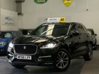 Used Jaguar F-Pace R-Sport 180 HP (132 kW) 2018 Black SUV