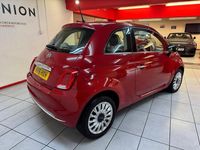 Used Fiat 500 Lounge 68 HP (50 kW) 2016 Red Hatchback