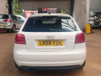 Used Audi A3 S-Line 125 HP (91 kW) 2008 White Hatchback