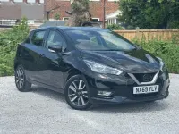Used Nissan Micra Acenta Limited Edition 2019 Black Hatchback