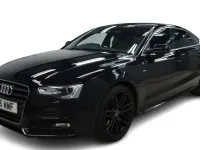 Used Audi A5 S-Line 204 HP (150 kW) 2015 Black Coupe