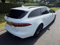 Used Jaguar XF R-Sport 2018 White Estate