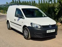 Used VW Caddy 102 HP (75 kW) 2012 White MPV