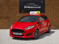 Used Ford Fiesta ST-Line 2017 Red Hatchback