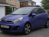 Used Kia Rio 2015 Blue Hatchback
