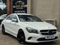 Used Mercedes CLA180 2017 White Coupe