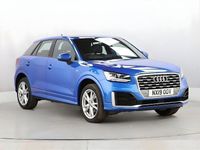 Begagnad Audi Q2 S-Line 150 HK (110 kW) 2019 Blå SUV