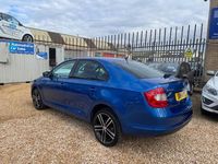 Used Skoda Rapid Sport 105 HP (77 kW) 2014 Blue Hatchback