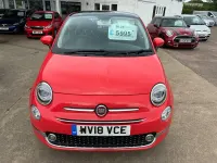 Used Fiat 500 Lounge 69 HP (50 kW) 2018 Pink Hatchback