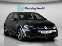 Used VW Golf VII GTE 201 HP (147 kW) 2018 Blue Hatchback