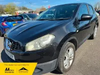 Used Nissan Qashqai Acenta 117 HP (86 kW) 2012 Black SUV