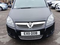 Used Vauxhall Zafira SRi 140 HP (102 kW) 2011 Black MPV