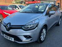 Used Renault Clio IV Dynamique 75 HP (55 kW) 2018 Silver Hatchback