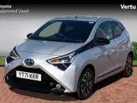 Used Toyota Aygo Trend 72 HP (52 kW) 2021 Silver splash (metallic paint) Hatchback