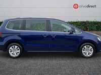 Used VW Sharan SE 150 HP (110 kW) 2020 Blue MPV