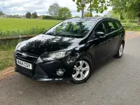 Used Ford Focus Zetec 115 HP (84 kW) 2014 Black Estate